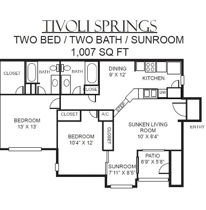 Spring-floor plan